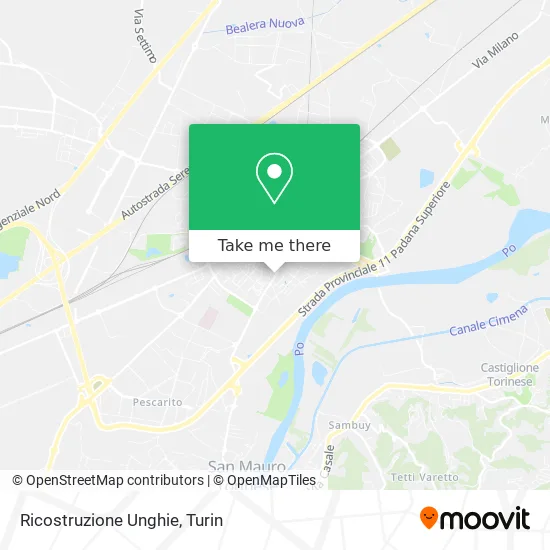 Ricostruzione Unghie map