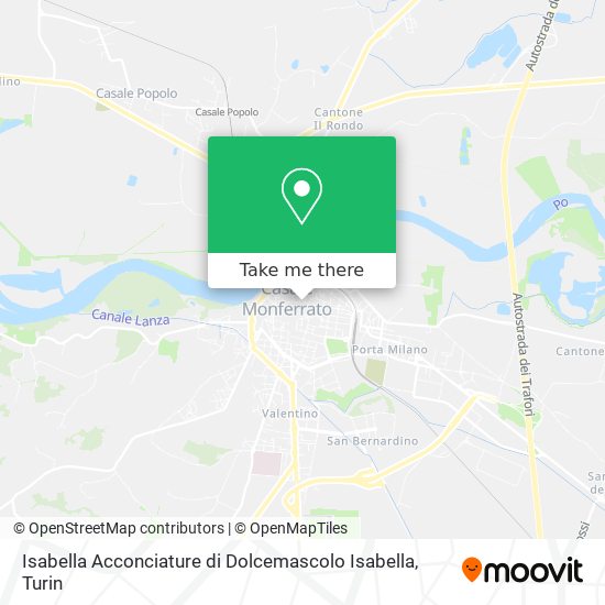 Isabella Acconciature di Dolcemascolo Isabella map