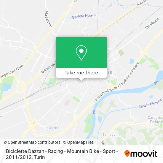 Biciclette Dazzan - Racing - Mountain Bike - Sport - 2011 / 2012 map