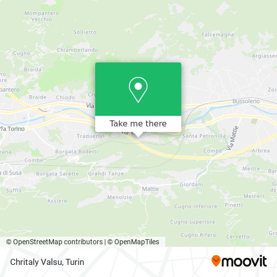 Chritaly Valsu map