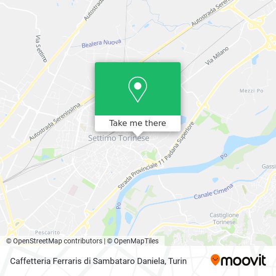 Caffetteria Ferraris di Sambataro Daniela map