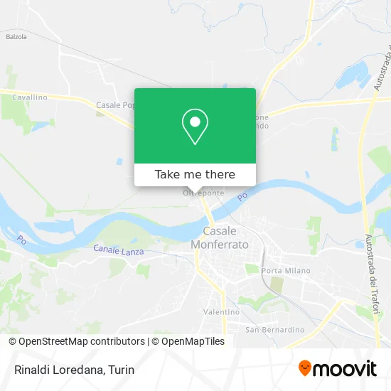 Loredana Rinaldi map