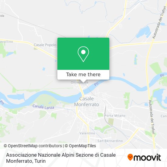 Associazione Nazionale Alpini Sezione di Casale Monferrato map