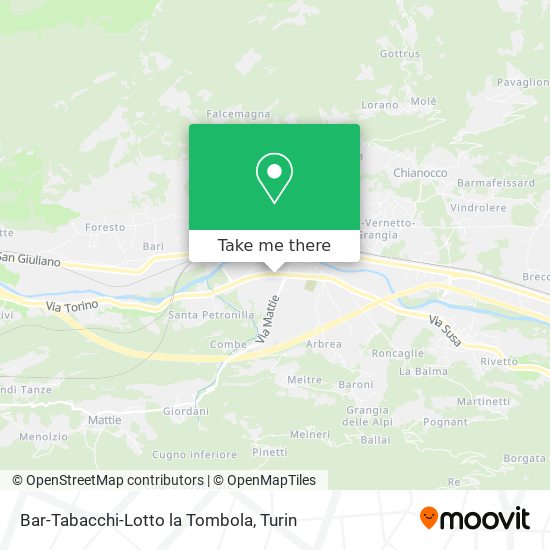 Bar-Tabacchi-Lotto la Tombola map