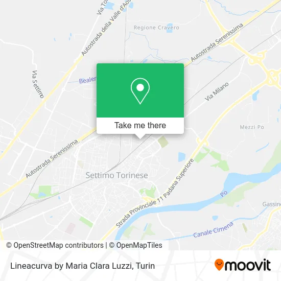 Lineacurva by Maria Clara Luzzi map