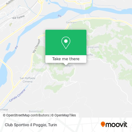 Club Sportivo il Poggio map