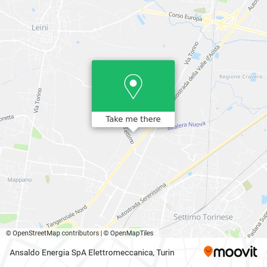 Ansaldo Energia SpA Elettromeccanica map