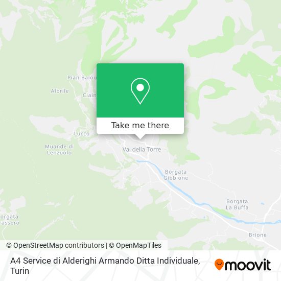 A4 Service di Alderighi Armando Ditta Individuale map