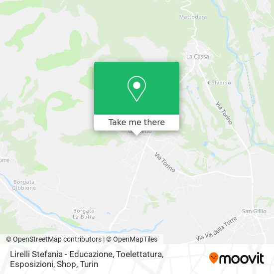Lirelli Stefania - Educazione, Toelettatura, Esposizioni, Shop map