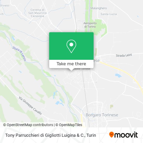 Tony Parrucchieri di Gigliotti Luigina & C. map