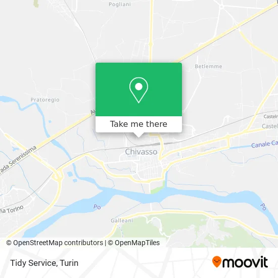 Tidy Service map