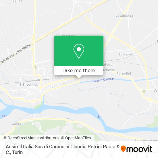 Assimil Italia Sas di Carancini Claudia Petrini Paolo & C. map