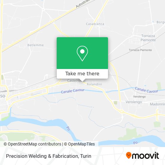 Precision Welding & Fabrication map