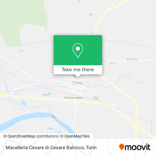 Macelleria Cesare di Cesare Balocco map