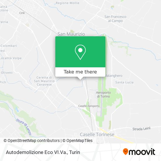 Autodemolizione Eco VI.Va. map