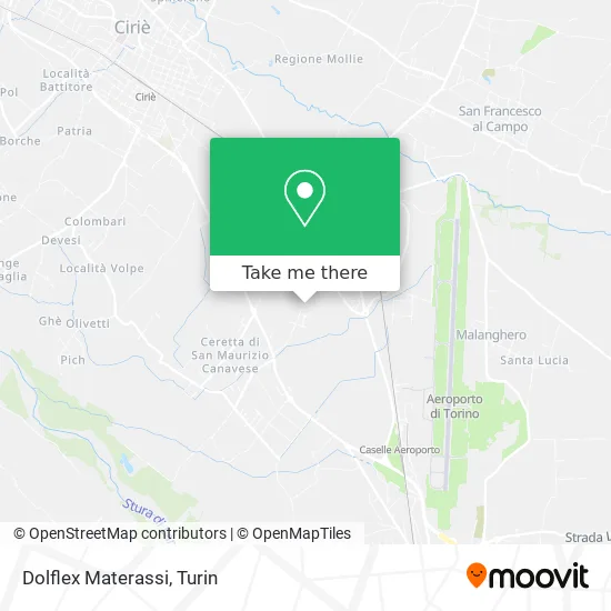 Dolflex Mattresses map