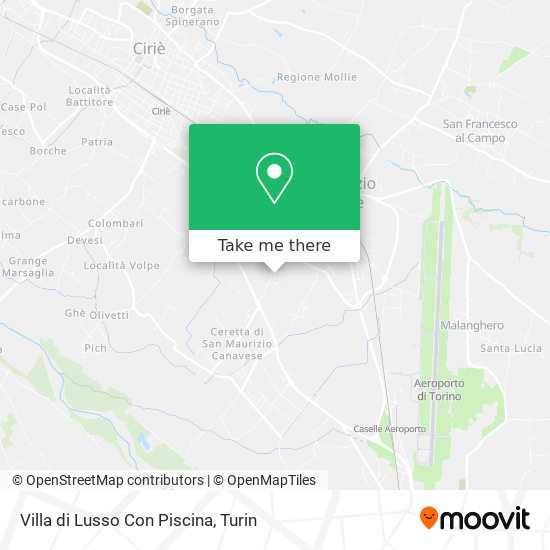 Villa di Lusso Con Piscina map