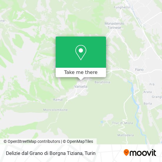 Delizie dal Grano di Borgna Tiziana map