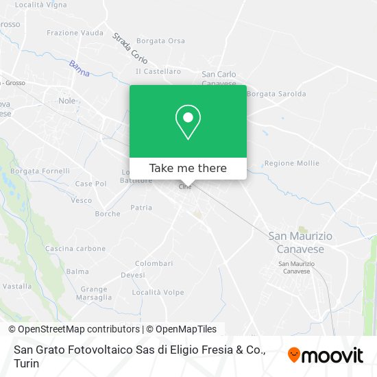 San Grato Fotovoltaico Sas di Eligio Fresia & Co. map