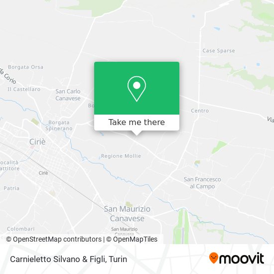 Carnieletto Silvano & Figli map