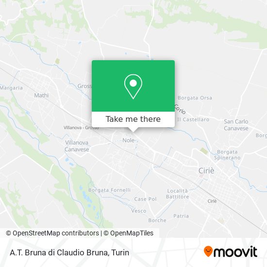 A.T. Bruna di Claudio Bruna map