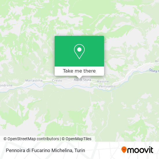 Pennoira di Fucarino Michelina map