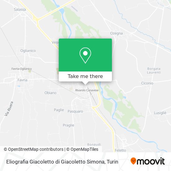 Eliografia Giacoletto di Giacoletto Simona map