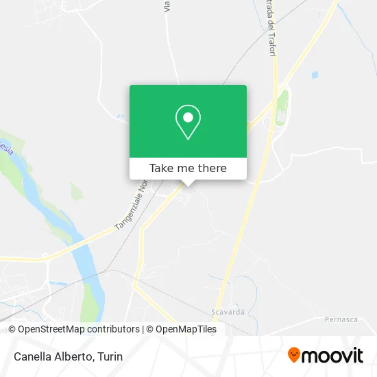 Canella Alberto map