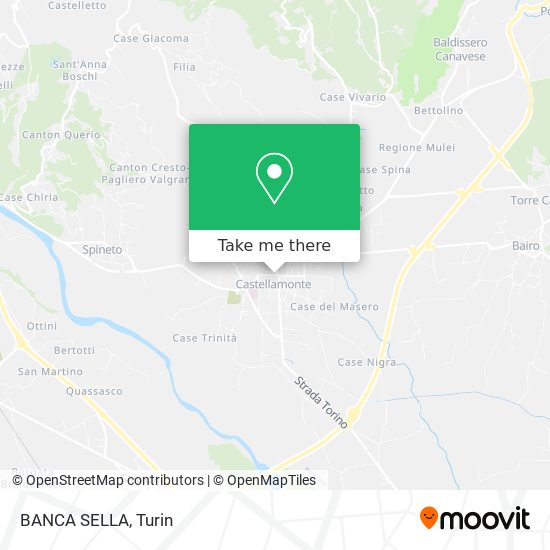 BANCA SELLA map