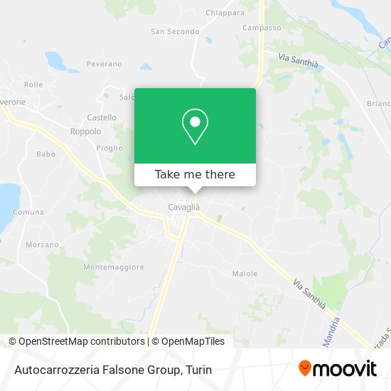Autocarrozzeria Falsone Group map