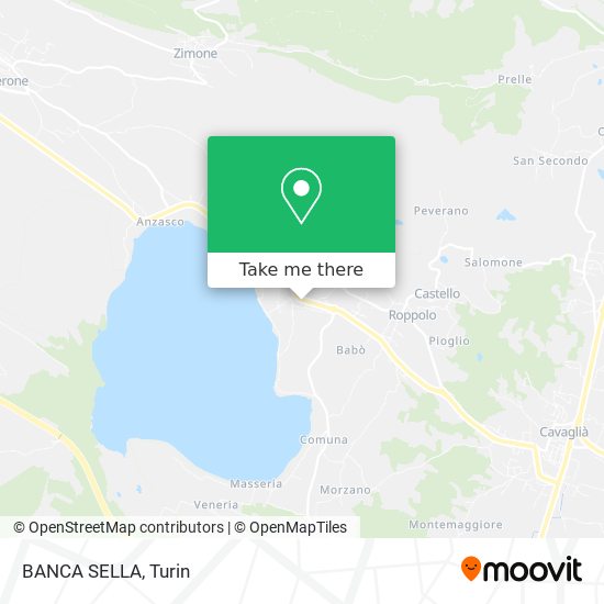 BANCA SELLA map