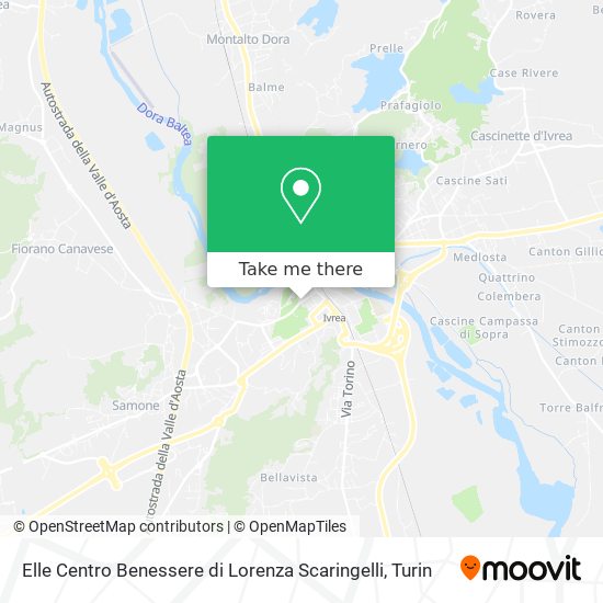 Elle Centro Benessere di Lorenza Scaringelli map