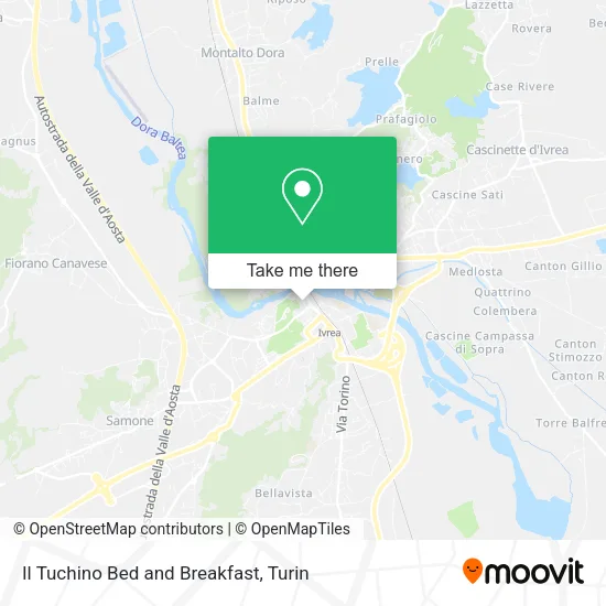Il Tuchino Bed and Breakfast map