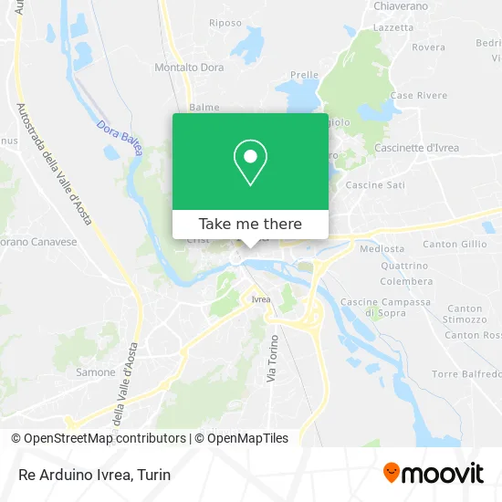 Re Arduino Ivrea map