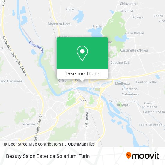 Beauty Salon Estetica Solarium map