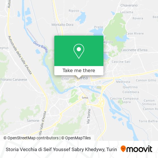 Storia Vecchia di Seif Youssef Sabry Khedywy map