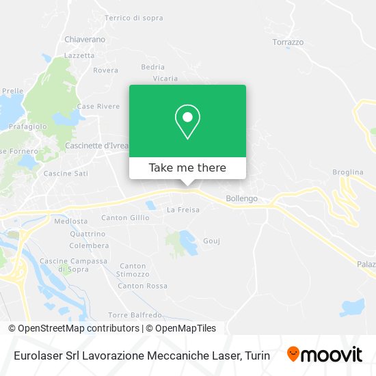 Eurolaser Srl Lavorazione Meccaniche Laser map