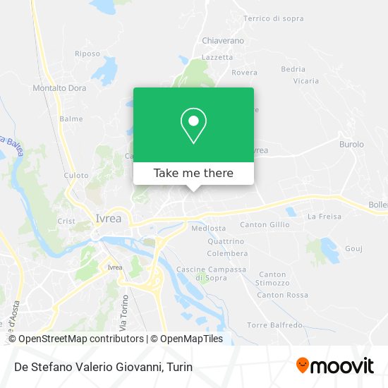 De Stefano Valerio Giovanni map