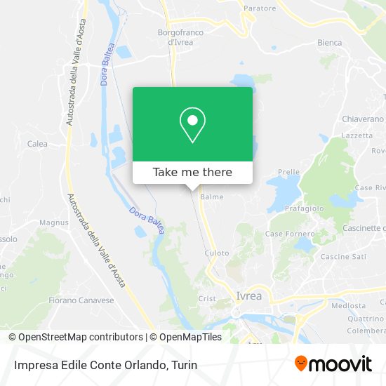Impresa Edile Conte Orlando map