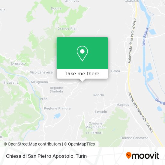 Chiesa di San Pietro Apostolo map