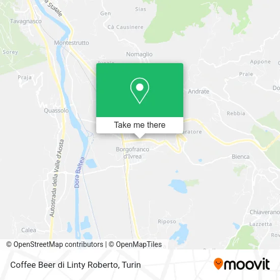 Coffee Beer di Linty Roberto map