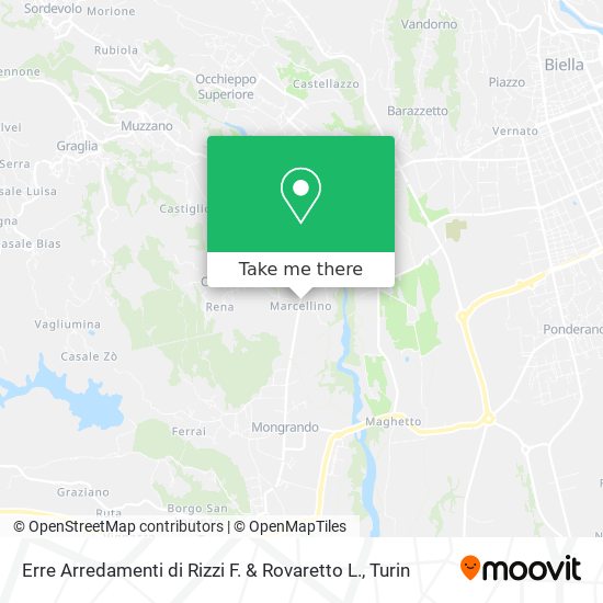 Erre Arredamenti di Rizzi F. & Rovaretto L. map