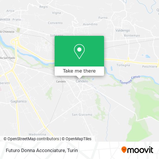 Futuro Donna Acconciature map