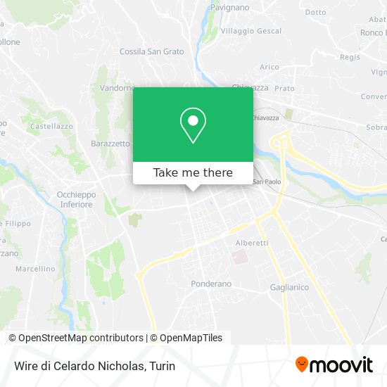 Wire di Celardo Nicholas map