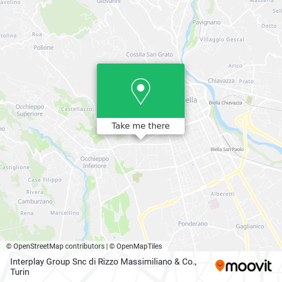 Interplay Group Snc di Rizzo Massimiliano & Co. map