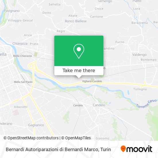 Bernardi Autoriparazioni di Bernardi Marco map