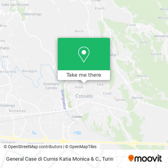 General Case di Curnis Katia Monica & C. map