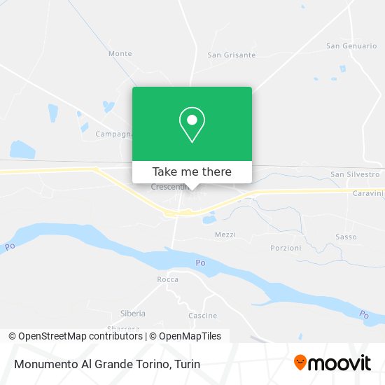Monumento Al Grande Torino map