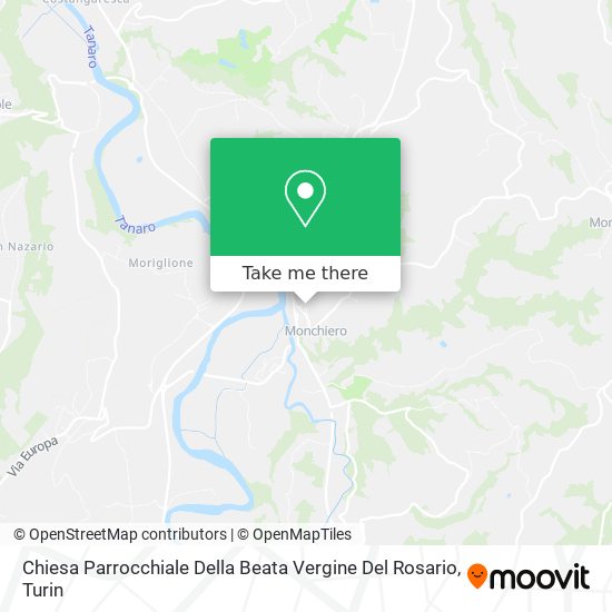 Chiesa Parrocchiale Della Beata Vergine Del Rosario map