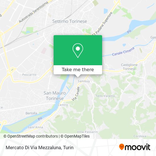 Mercato Di Via Mezzaluna map